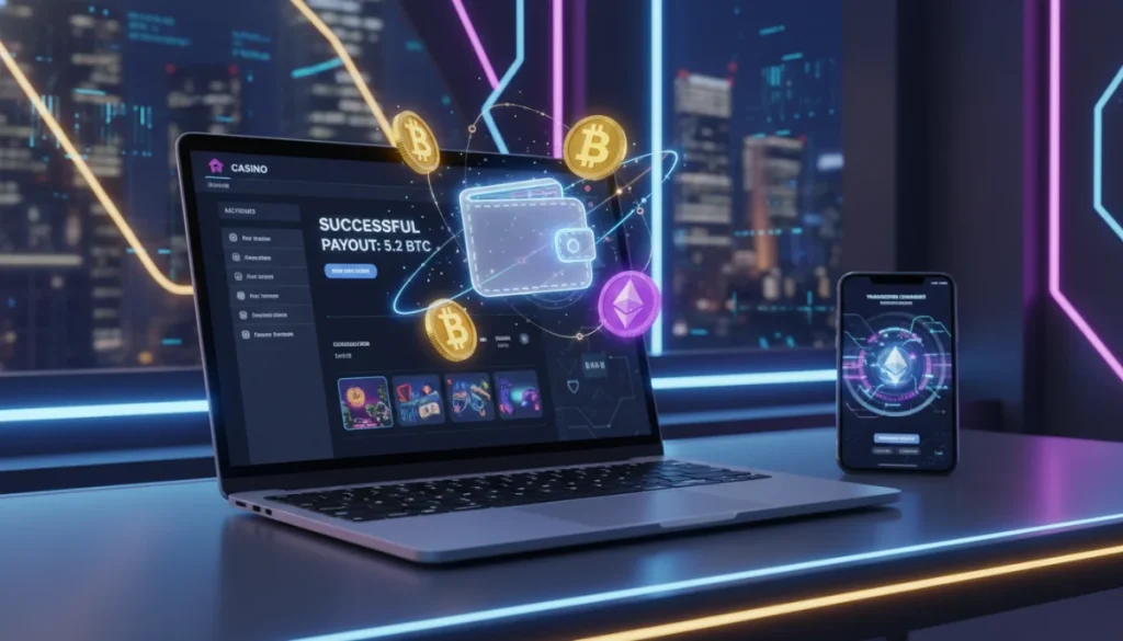 Casino Çekiminde Kripto Hız Avantajı